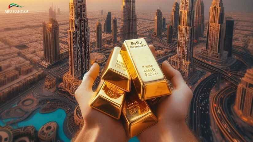 Dubai city of gold, real estate and gold, Abunahyan Blog.