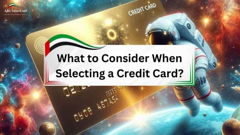 which of these items is not important to consider when selecting a credit card, Abunahyan Website.