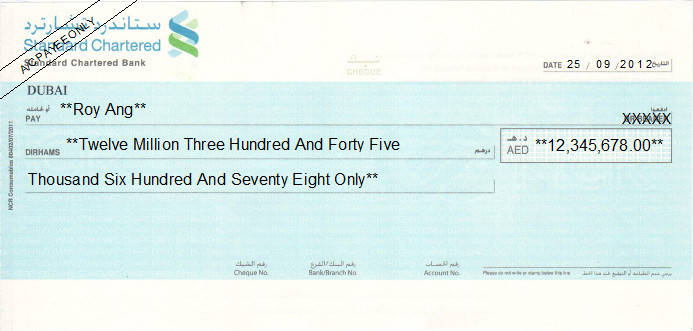 How to Write a Cheque?