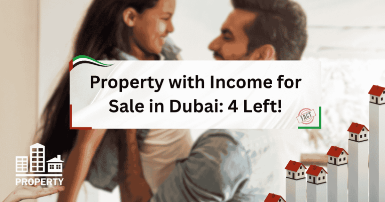 Property with Income for Sale in Dubai – 10% ROI | Fully Furnished Studio