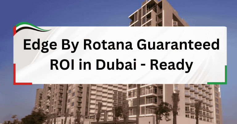 guaranteed ROI hotel apartment investment Edge by Rotana Dubai | pictures of edge rotana hotel dbai