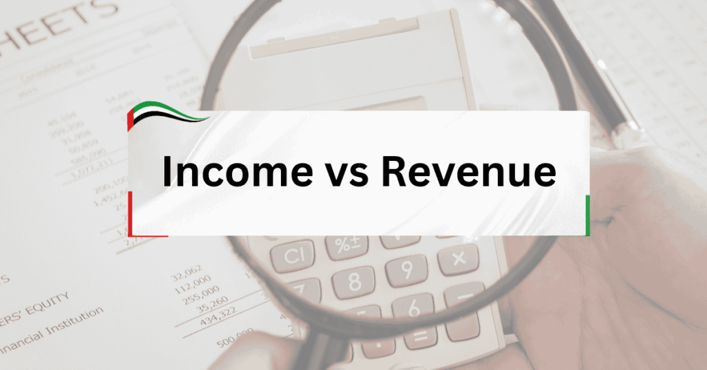 income vs revenue